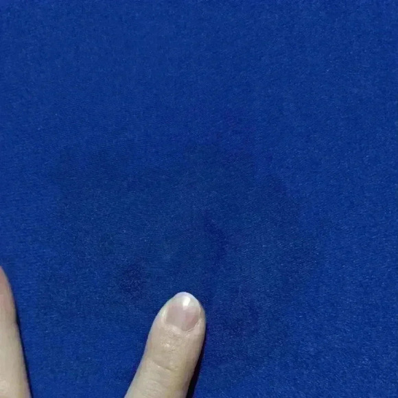 Rebecca Taylor Silk Shirt Top Rivets Size 6 Blue Collared Tucker Shirt - Picture 6 of 8